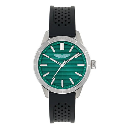 Aston Martin Quartz Silver Round Dial Analog Men's Watch MTIH1F503