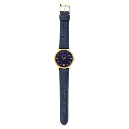 Casio Enticer Men MTP-SN5YGL-2A Analog Blue Dial  - A2439