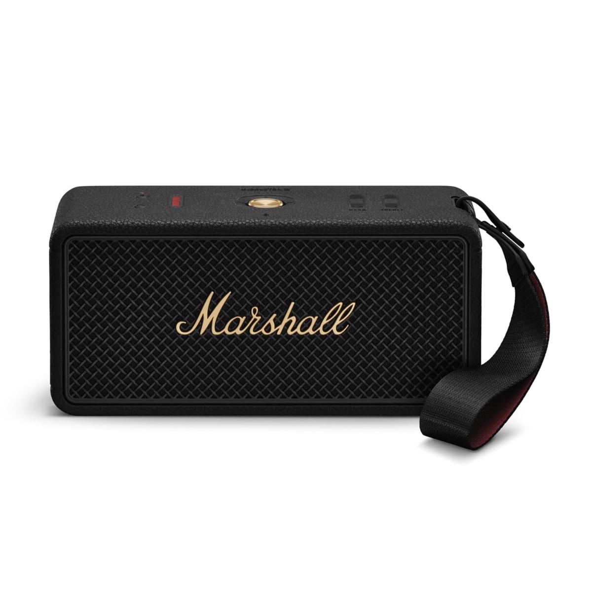 Marshall Middleton II Portable speaker Black and Brass