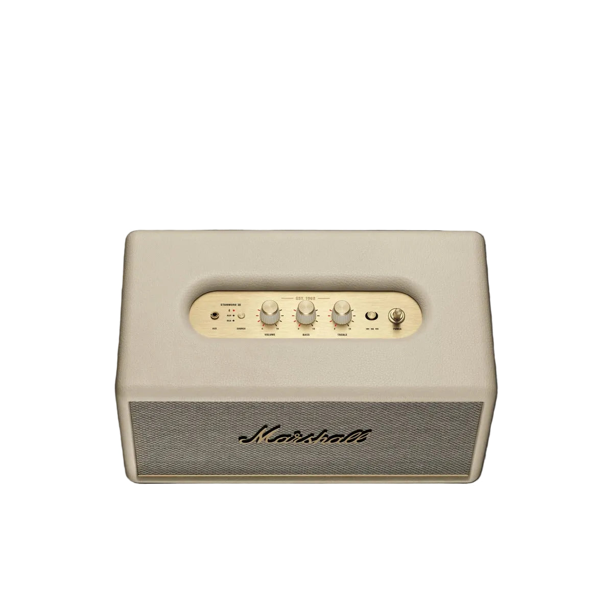 Marshall amplifier on a dark background