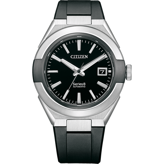 Citizen Mechanical Series 8 Black Dial Automatic Men Watch - NA1004-10E