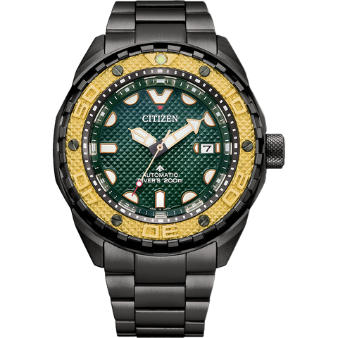 Citizen Promaster Mechanical Green Dial Automatic Men's Watch - NB6008-82X - Buy Now at Sai Creations Watches