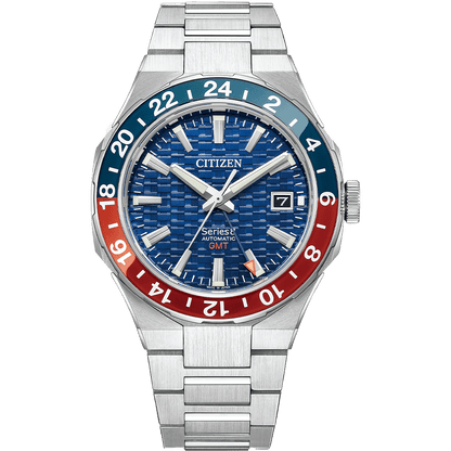 Citizen Series 8 Blue Dial Mechanical Automatic Men Watch - NB6030-59L