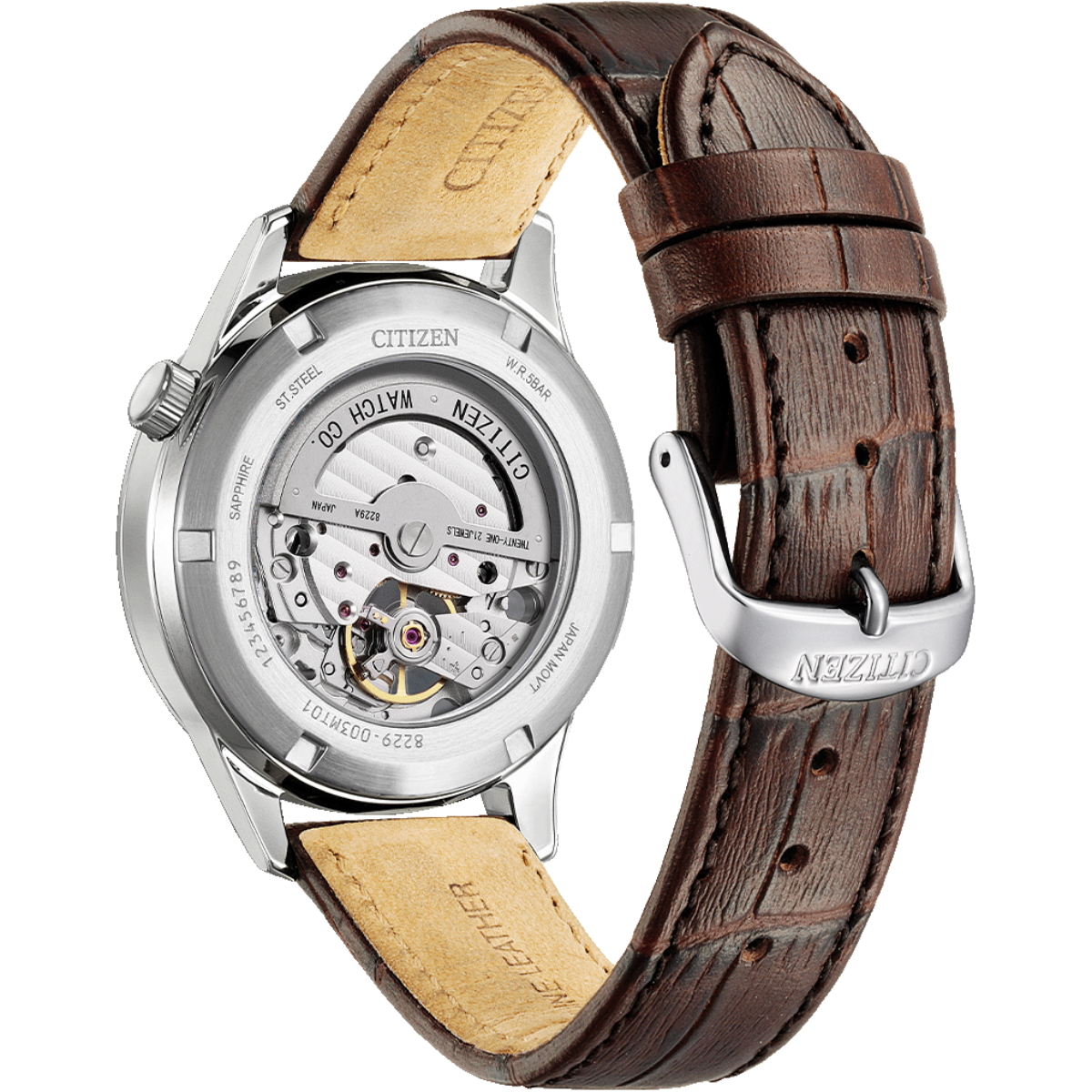 Citizen Mechanical Open Heart Automatic Men's Watch NH9130-17A