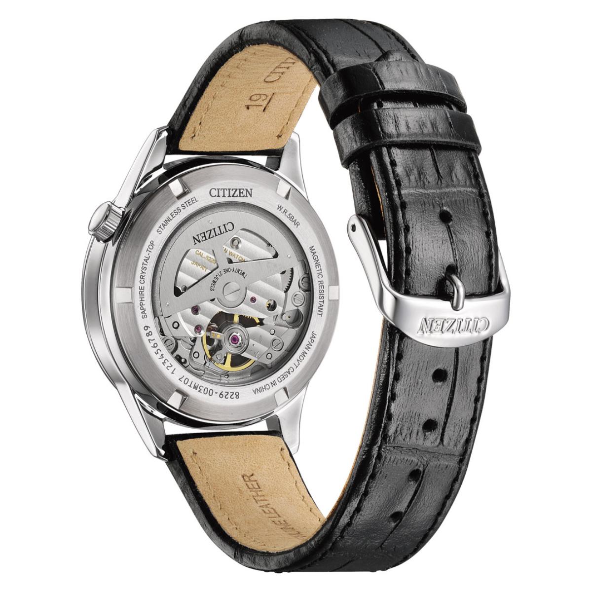 Citizen Open Heart Automatic Mechanical Men's Watch NH9138-15A