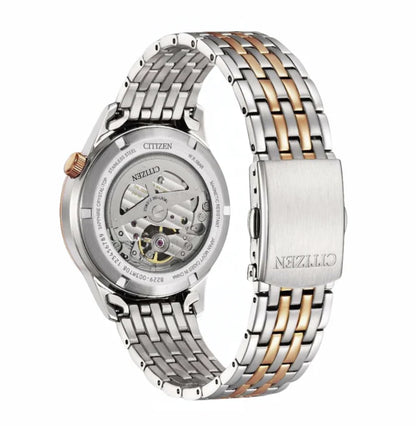 Citizen Open Heart Automatic Mechanical Men's Watch NH9139-80X