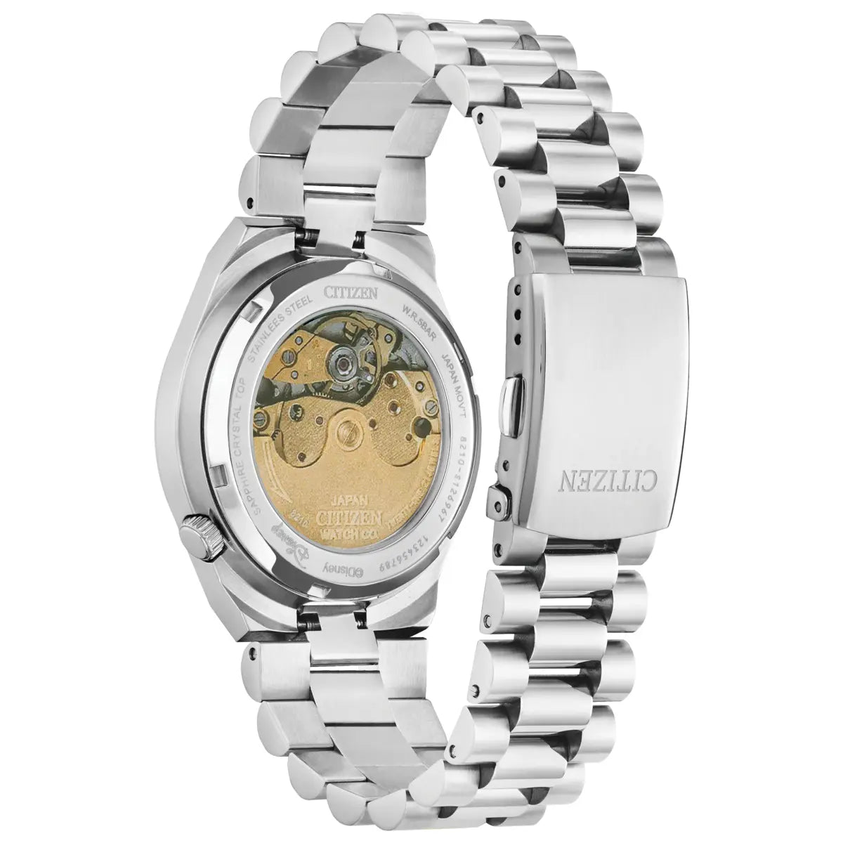 CITIZEN Tsuyosa Mickey Mouse Analog Automatic Unisex Watch NJ0156-50L