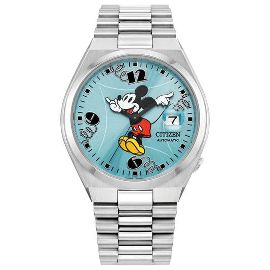 CITIZEN Tsuyosa Mickey Mouse Analog Automatic Unisex Watch NJ0156-50L