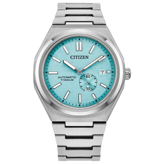 NJ0180-80M Citizen | Light Blue Dial Zenshin Mechanical Watch (Men)