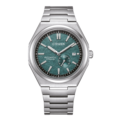 Citizen NJ0180-80X Zenshin Green Dial Mechanical Watch for Men Citizen NJ0180-80X Zenshin Green Dial Mechanical Watch for Men