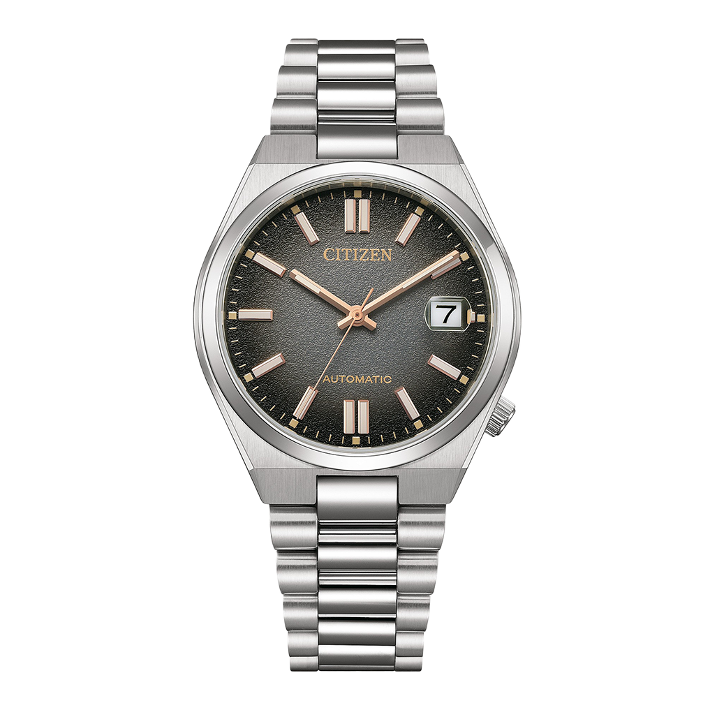 Citizen Tsuyosa Ice Blue Dial Analog Stainless Steel Automatic Men Watch - NJ0200-50E