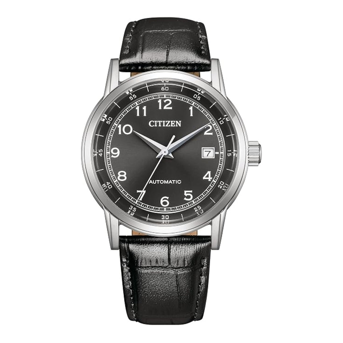 CITIZEN Mechanical Black Dial Analog Automatic Men's Watch NJ0210-05E