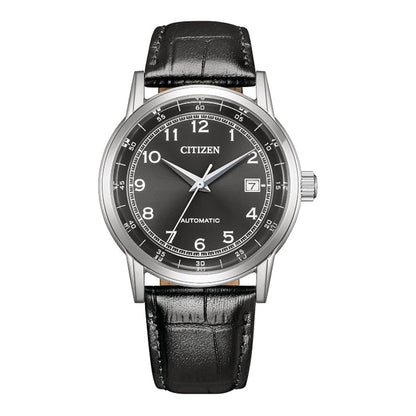 CITIZEN Mechanical Black Dial Analog Automatic Men's Watch NJ0210-05E