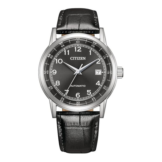 CITIZEN Mechanical Black Dial Analog Automatic Men's Watch NJ0210-05E