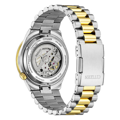 Citizen Mechanical Red Dial Analog Automatic Men's Watch NJ0234-58X