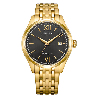 Citizen Mechanical Black Dial Automatic Men's Watch NJ0242-50E