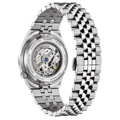 Citizen Tsuyosa Mechanical Black Dial 60 Automatic Men's Watch NK0020-55E