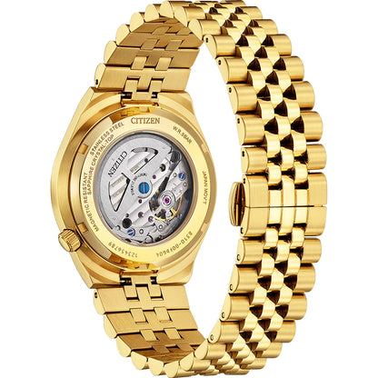 Citizen Tsuyosa 60 White Dial Analog Automatic Men's Watch NK0022-50A