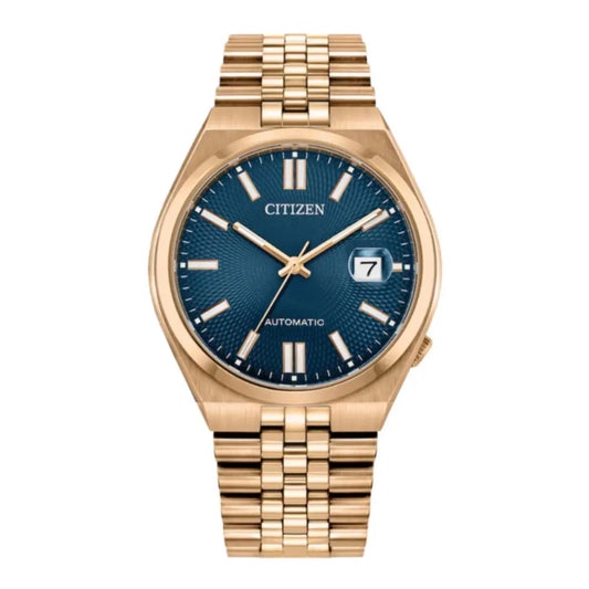 Citizen Tsuyosa Blue Dial 60 Automatic Men's Watch NK0023-57L