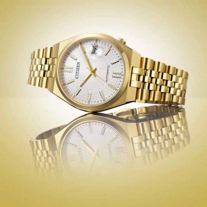 Citizen Tsuyosa Silver Dial Analog Automatic Men's Watch NK0032-56A
