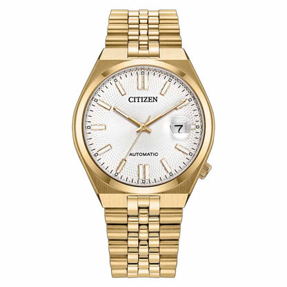 Citizen Tsuyosa Silver Dial Analog Automatic Men's Watch NK0032-56A