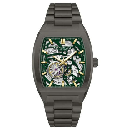 Kenneth Cole Gun Metal Analog Automatic Men's Watch NTKCWGY0077502MNW