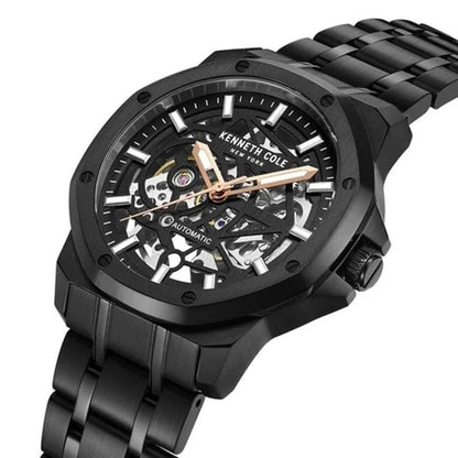 Kenneth Cole Black Dial Automatic Men's Watch NTKCWGY2232904MNW