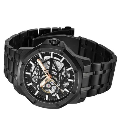 Kenneth Cole Black Dial Automatic Men's Watch NTKCWGY2232904MNW