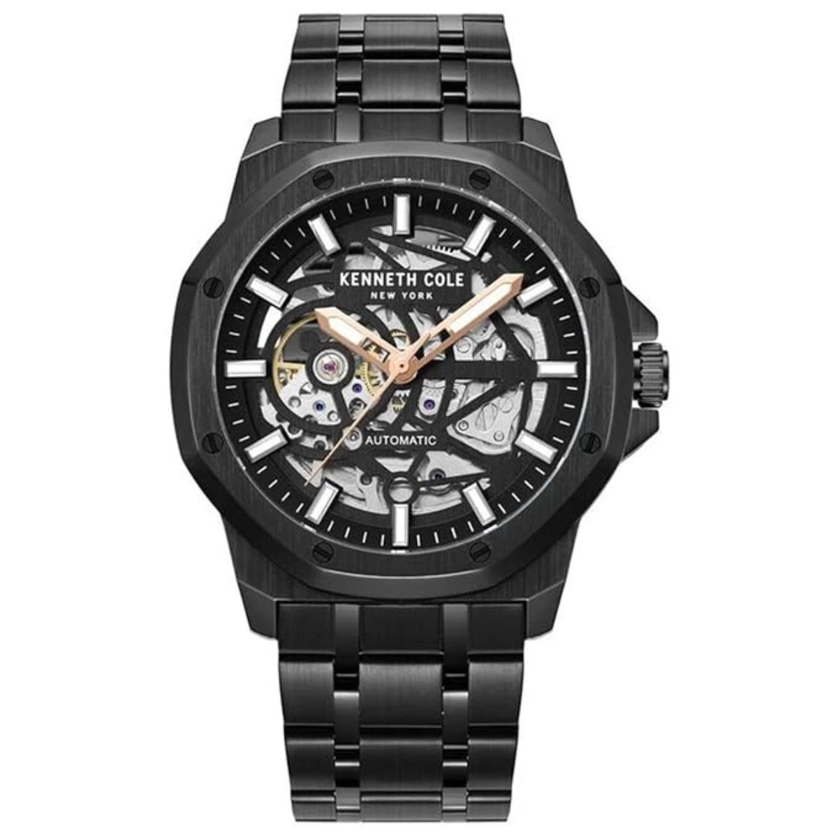 Kenneth Cole Black Dial Automatic Men's Watch NTKCWGY2232904MNW