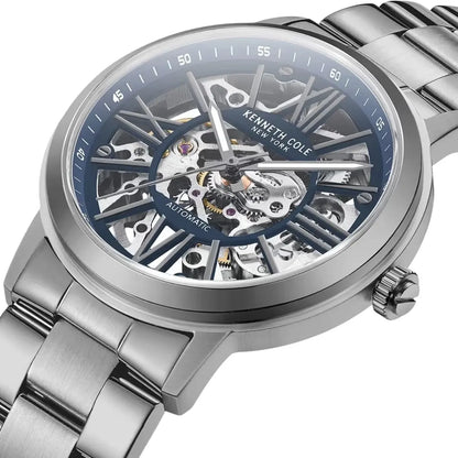 Kenneth Cole Blue Round Dial Automatic Men's Watch NTKCWGY2233203MNW