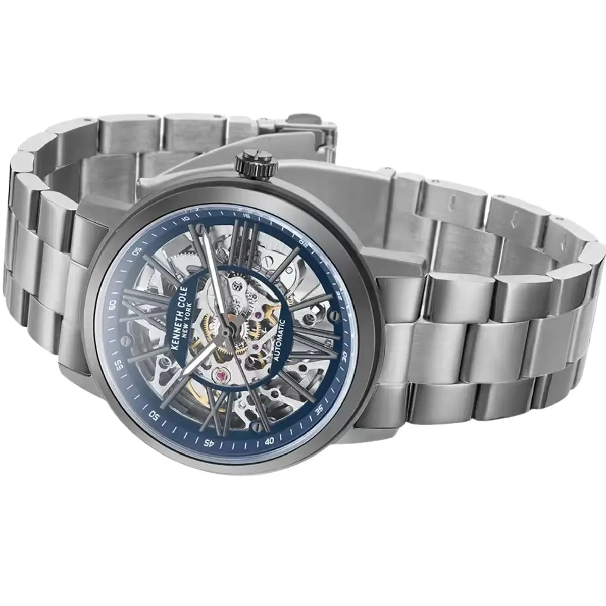 Kenneth Cole Blue Round Dial Automatic Men's Watch NTKCWGY2233203MNW