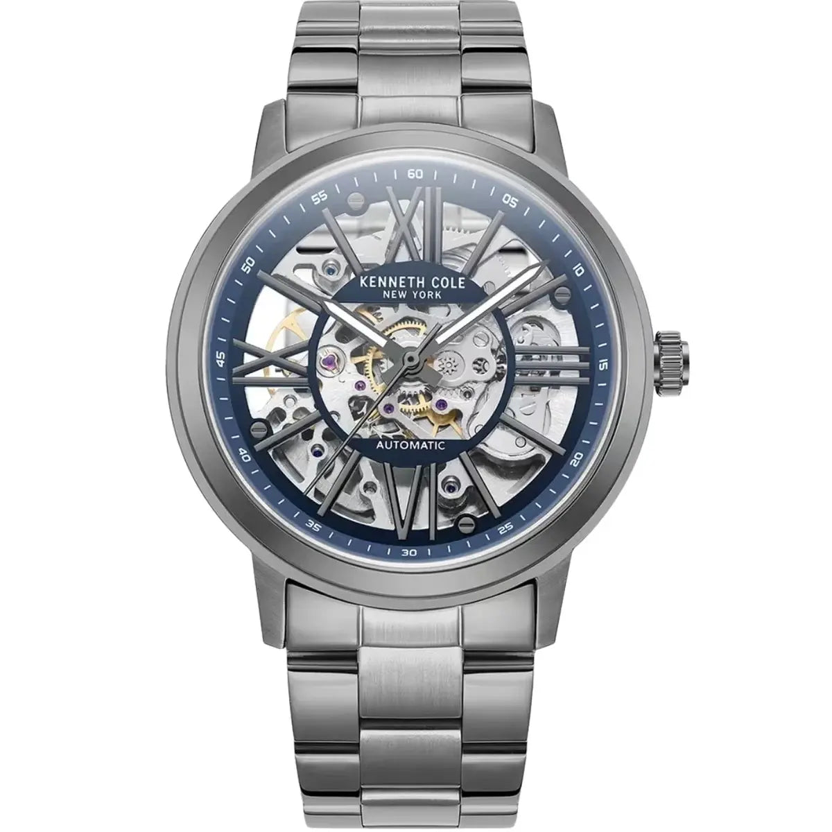 Kenneth Cole Blue Round Dial Automatic Men's Watch NTKCWGY2233203MNW