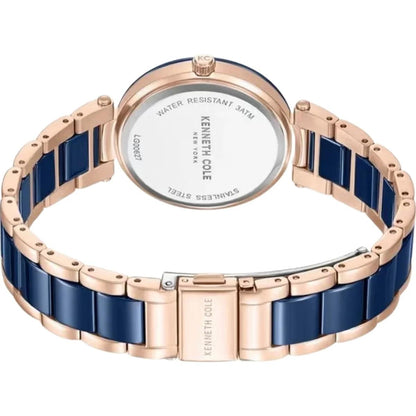 Kenneth Cole Ceramic Quartz White Dial Analog Women's Watch NTKCWLG0062701LD