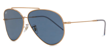 Ray-Ban Reverse Pilot Sunglasses RBR0101S 9202/3A 59 – Unisex UV Protected Blue Lenses
