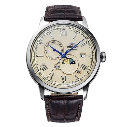 ORIENT Mechanical Classic Ivory Dial Automatic Men's Watch RA-AK0803Y
