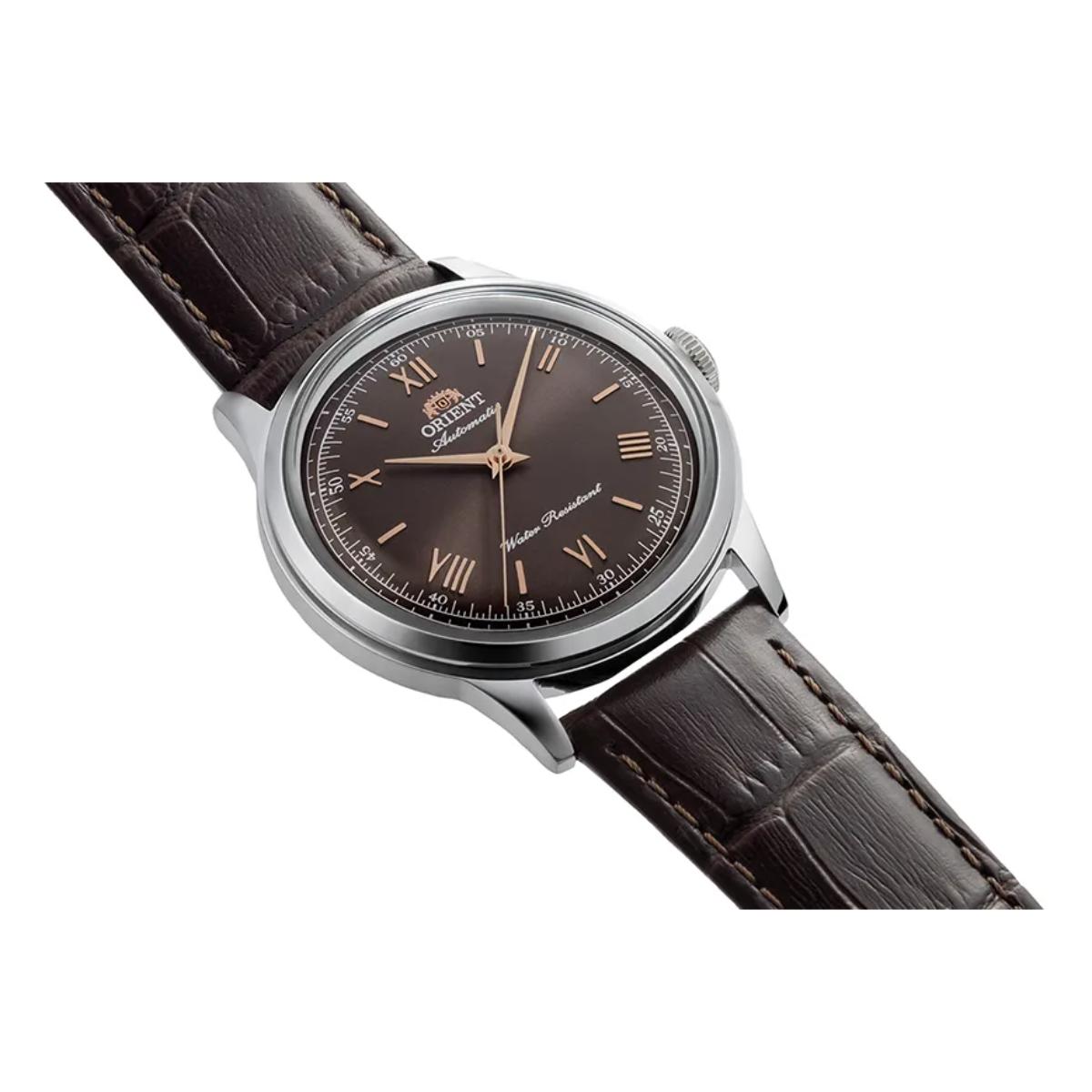 ORIENT Classic Brown Dial Analog Automatic Men's Watch RA-BB0004Y