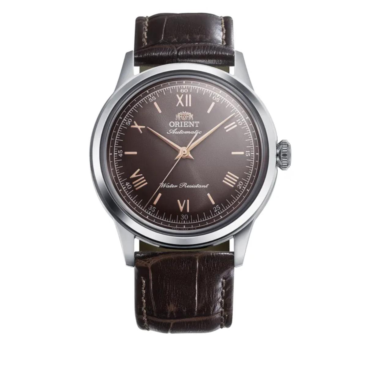 ORIENT Classic Brown Dial Analog Automatic Men's Watch RA-BB0004Y