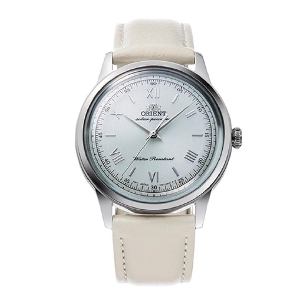 ORIENT Classic Solar powered Pale green Analog Men's Watch RA-WK0002E