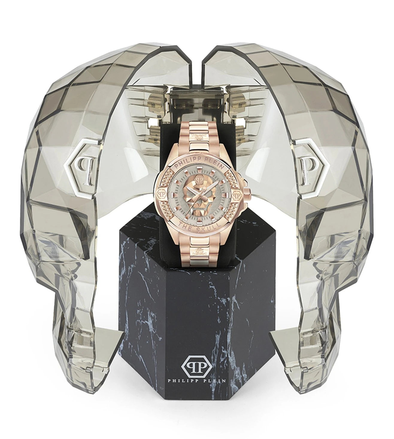 PWNAA1623  PHILIPP PLEIN | The Skull Beige Dial Analog Women's Watch