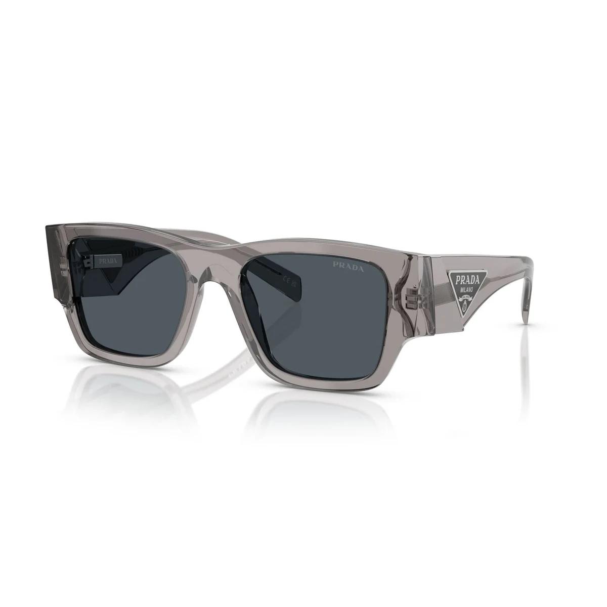 Sunglasses with tortoiseshell frame and dark lenses on a white background