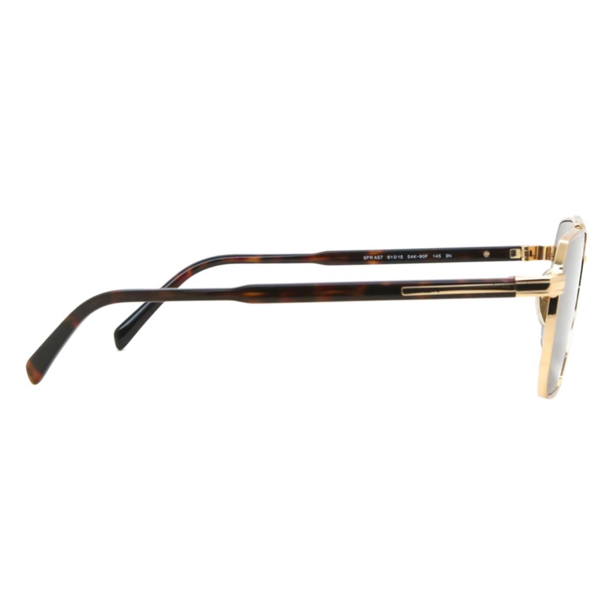 Eyeglasses with a tortoiseshell frame on a white background