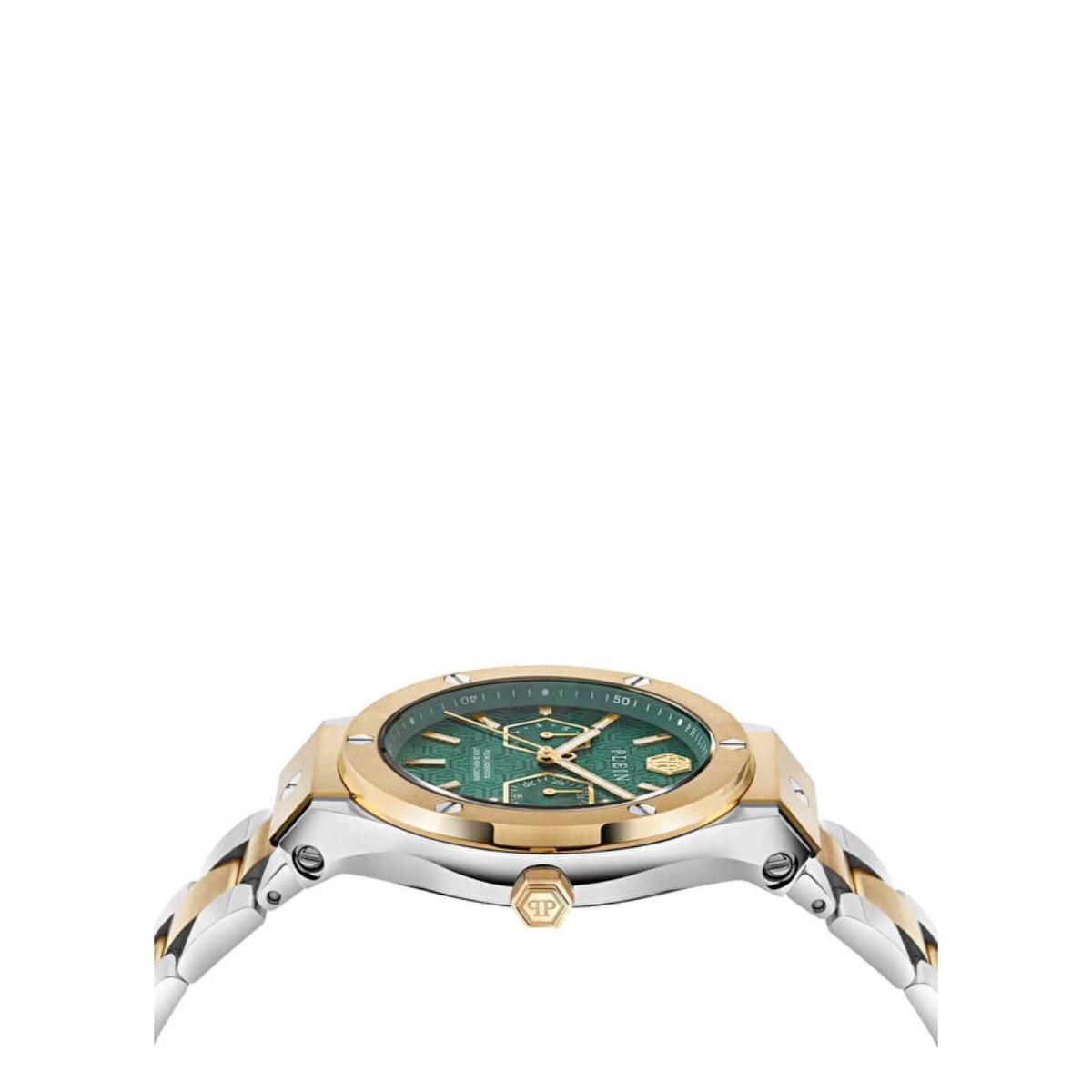 Philipp Plein Quartz Green Dial Analog Watch For Men PW1GA0426