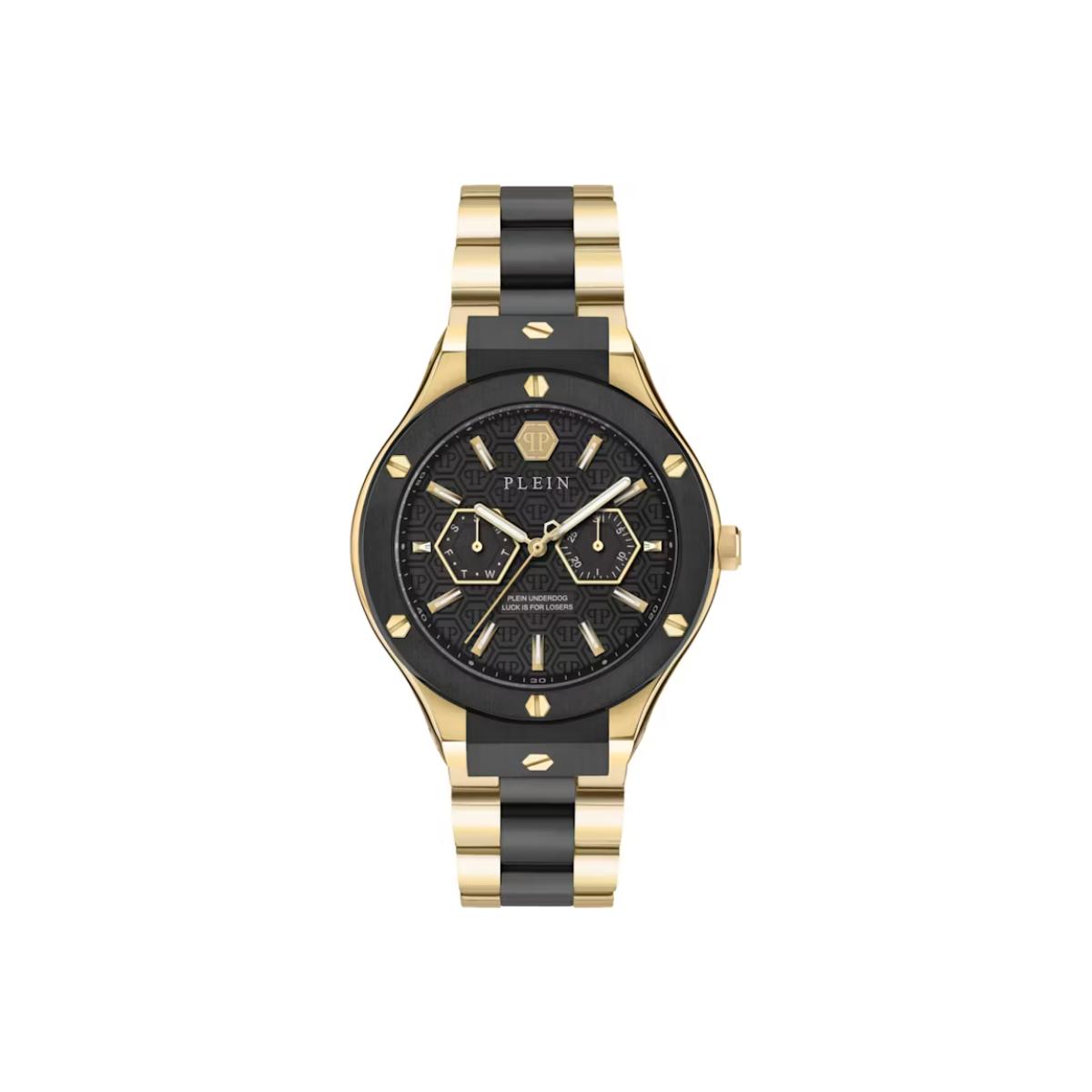 Philipp Plein Quartz Black Dial Analog Stainless Steel Men's Watch PW1GA0626