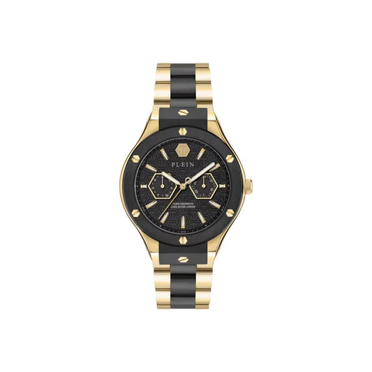 Philipp Plein Quartz Black Dial Analog Stainless Steel Men's Watch PW1GA0626