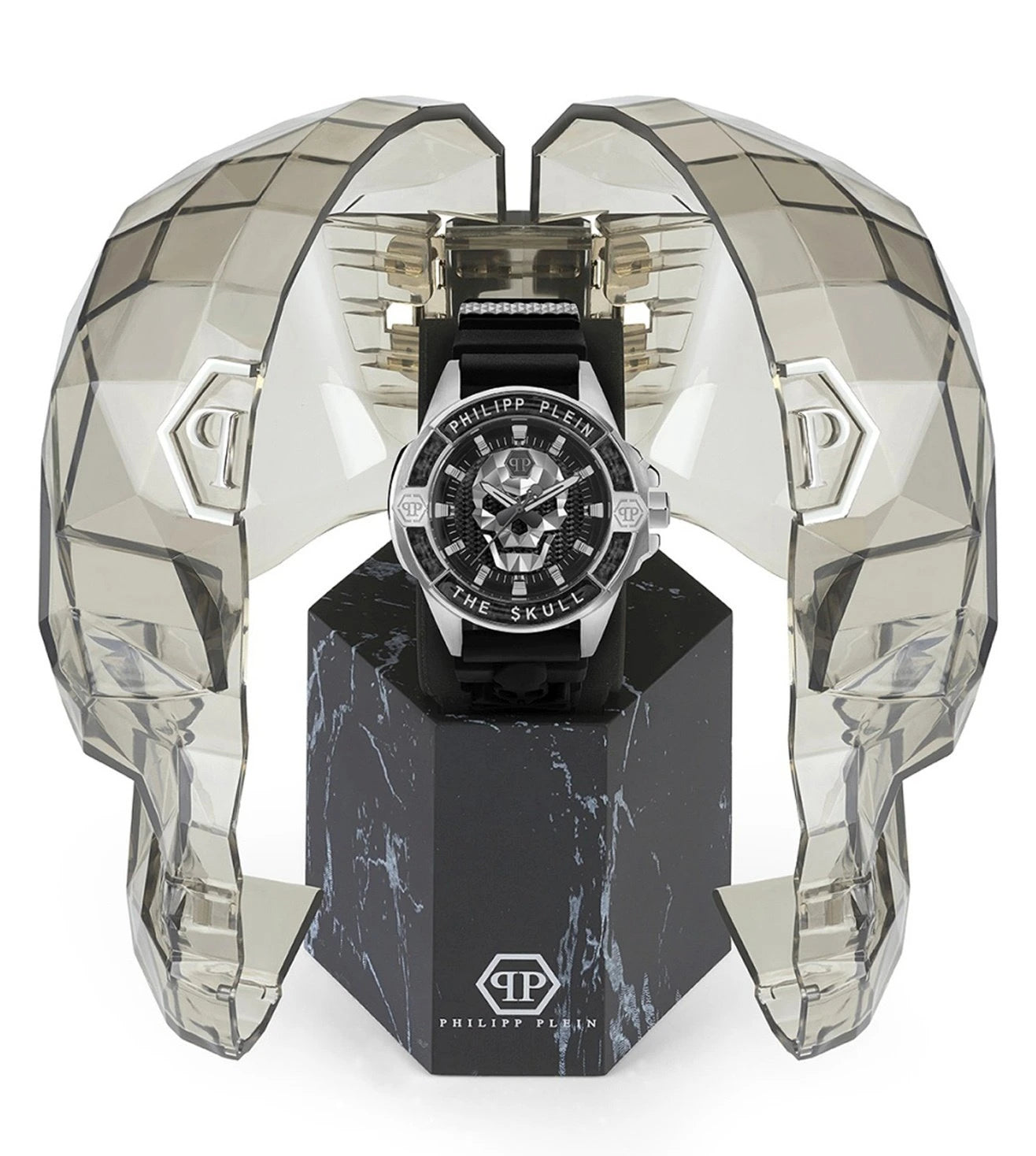 PWAAA1622 PHILIPP PLEIN | $Kull Carbon Fiber Men's Black Analog Watch