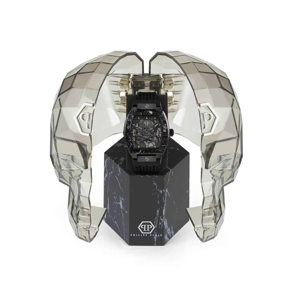 Philipp Plein The Skeleton Black Dial Automatic Men Watch PWBAA0221