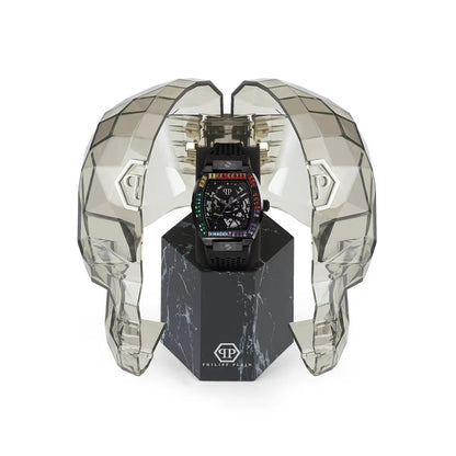 Philipp Plein The Skeleton Black Dial Automatic Unisex Watch PWBAA0621