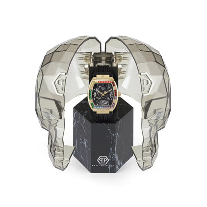 Philipp Plein $keleton Automatic Black Dial Analog Men's Watch PWBAA1623