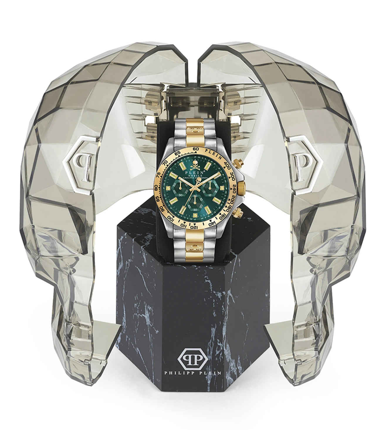 PWCAA0821 PHILIPP PLEIN | Nobile Chronograph Green Dial Men's Watch