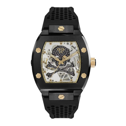 Philipp Plein The Skeleton Grey Dial Analog Automatic Men Watch PWBAA0521